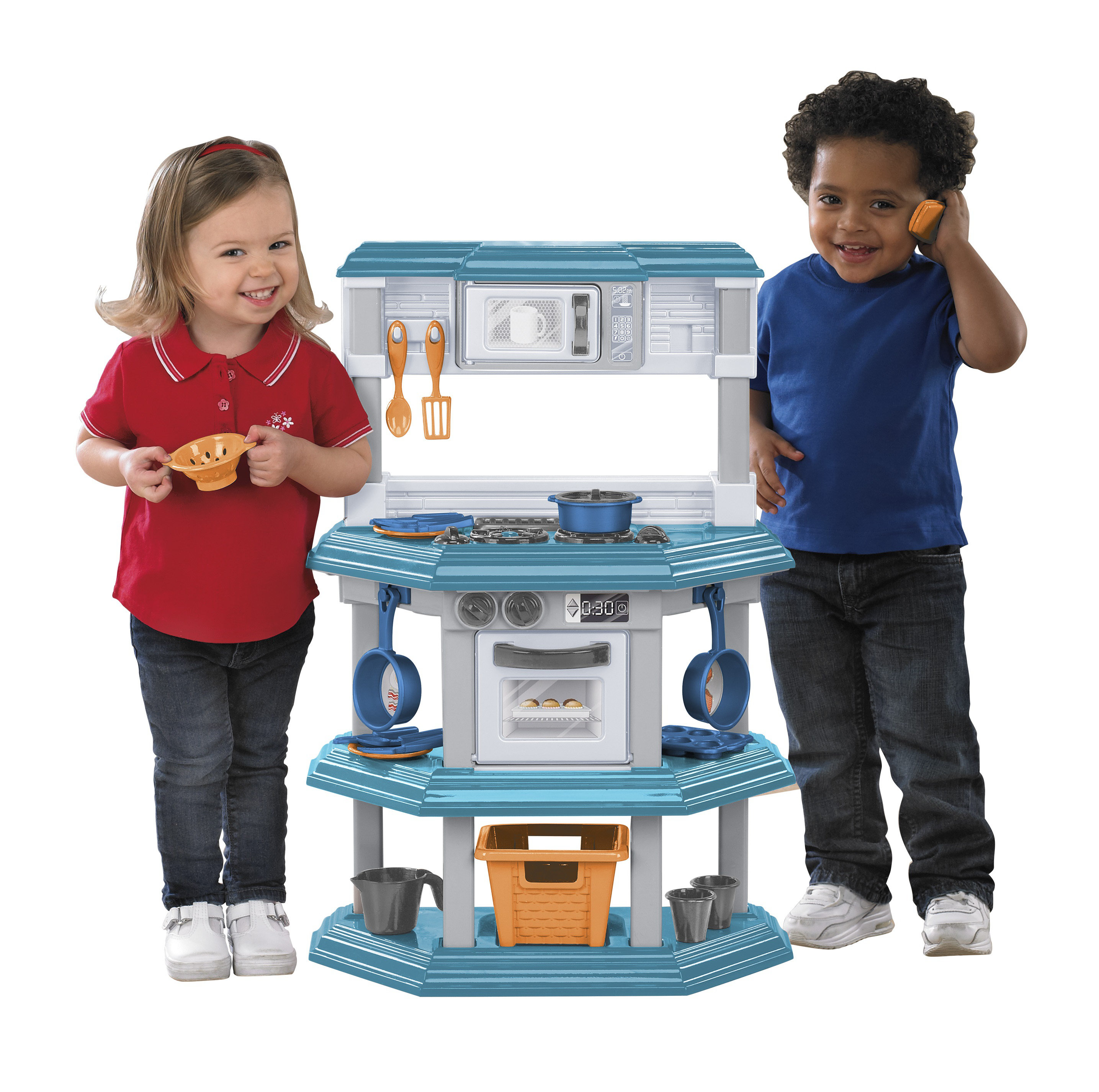 American Plastic Toys Kitchen Set Reviews Wayfair